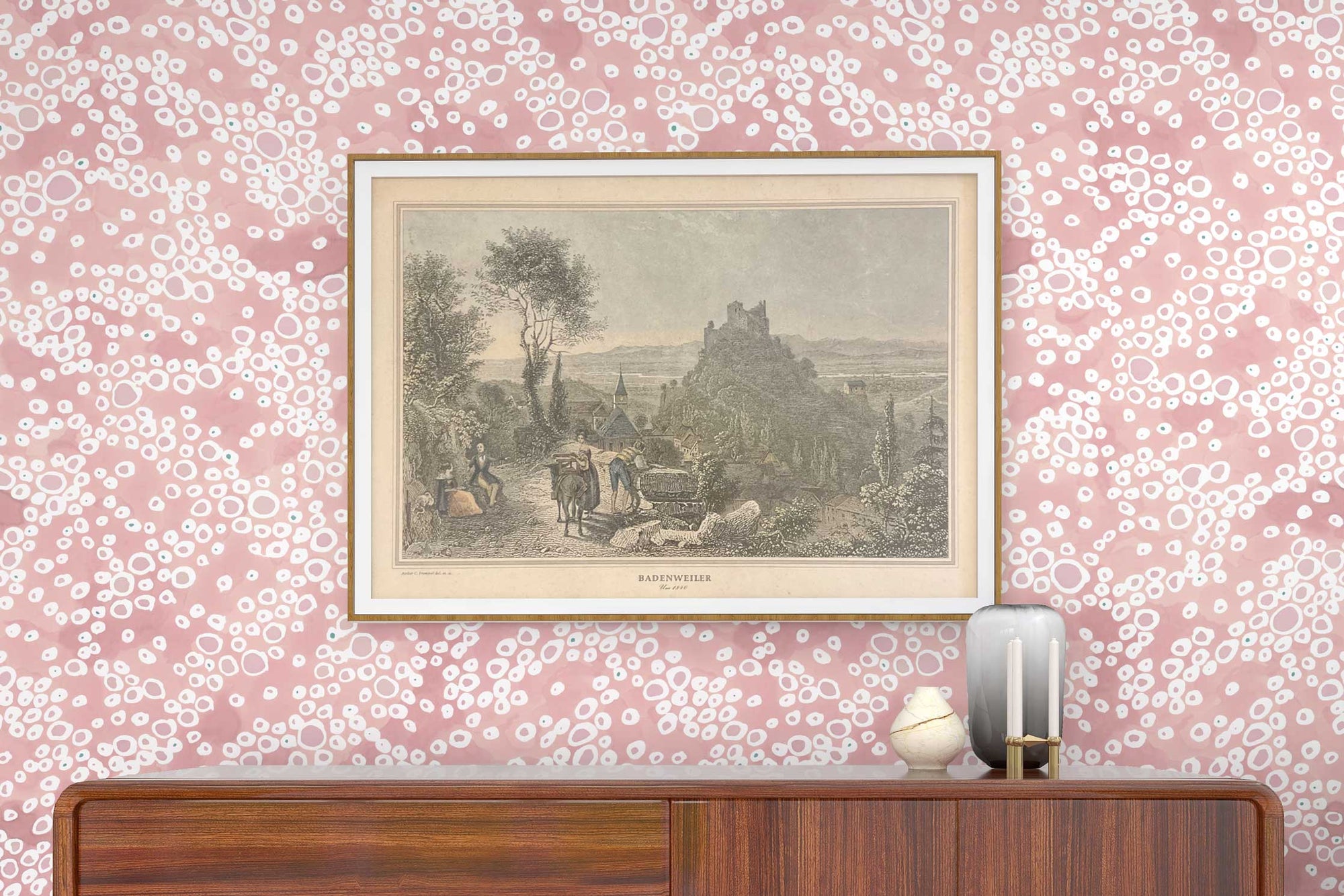 Madder 'Frizzante' Wallpaper Yardage