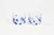 venable moore lapis blue hand-painted hand-blown bubble glasses set of two on white background side by side