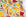 Venable Moore 100% European French linen Capri fabric by the yard in Lemon Yellow, Red, and Ochre with top fold against white 