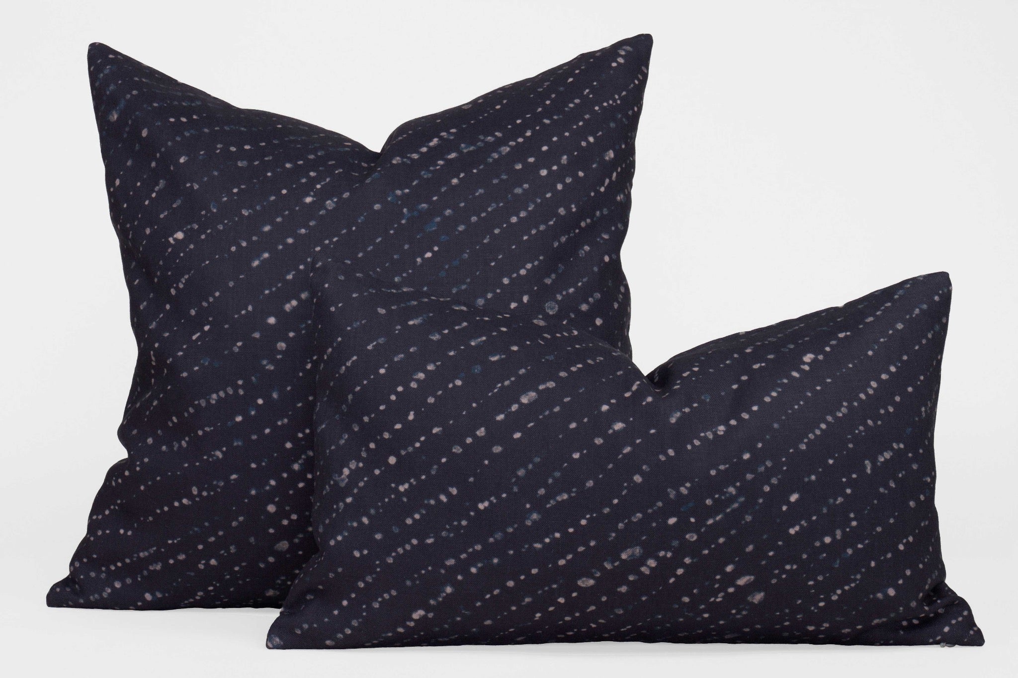 Blue shibori pillows on sale