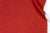 100% linen staccato decolorato shibori fabric by the yard in paprika red with top fold
