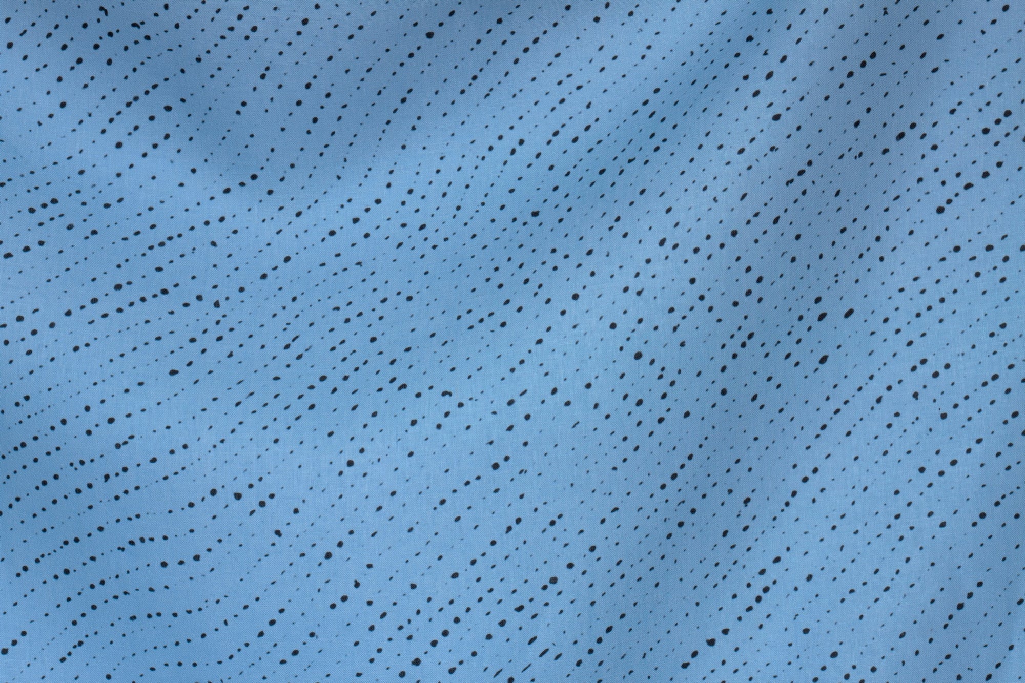 Venable Moore flowing 100% linen staccato nero shibori fabric by the yard in sky blue